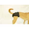 Seasonals Seasonals 41108BLK Washable Female Dog Diaper; Black - Extra Small 41108BLK